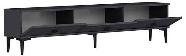 TV stolek/skříňka Yutta (antracit). Akce -25%