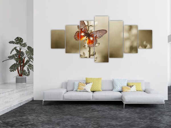 Obraz motýla (210x100 cm)