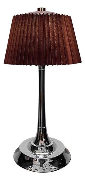 LED Stmívatelná dobíjecí stolní lampa LED/1,5W/5V 3000-6000K 1800 mAh hnědá