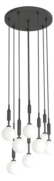 Designový lustr Ero 13 černá