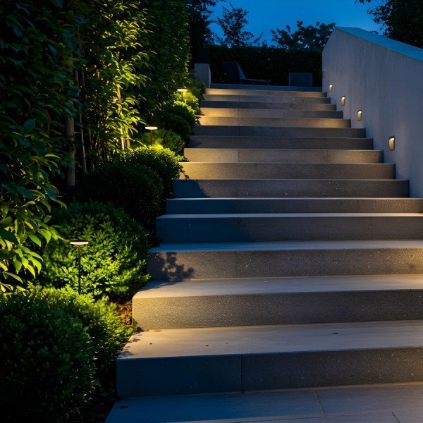 RED R14194 GEVALIA 20 na bodci černá matný akryl 230V LED LED 5W IP65 3000K - RED - DESIGN RENDL