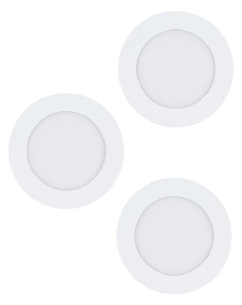 Eglo 98631 - SADA 3x LED Podhledové svítidlo FUEVA LED/5W/230V