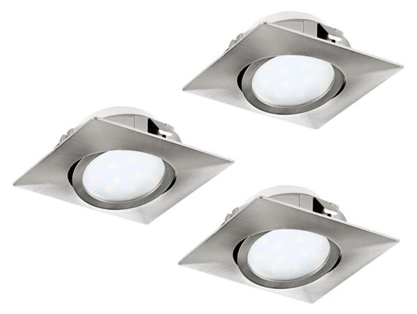 Eglo 78758 - SADA 3x LED Podhledové svítidlo PINEDA LED/6W/230V