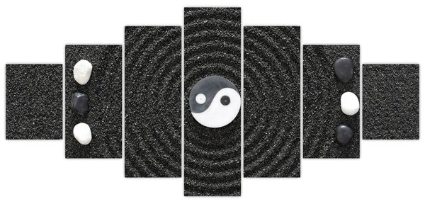 Obraz - Jin a Jang (210x100 cm)
