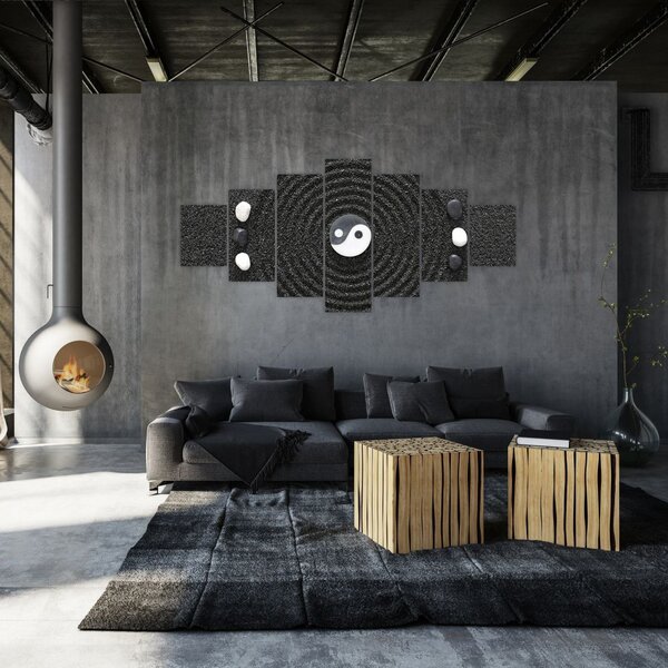 Obraz - Jin a Jang (210x100 cm)