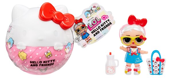 Sinsay - Kulička překvapení L.O.L. Surprise Loves Hello Kitty – sběratelská figurka - vícebarevná