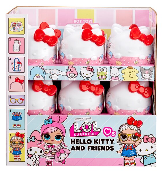 Sinsay - Kulička překvapení L.O.L. Surprise Loves Hello Kitty – sběratelská figurka - vícebarevná