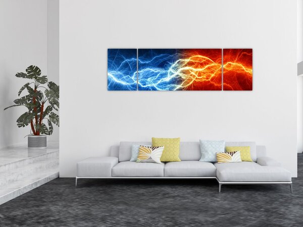 Obraz elektrického napětí (170x50 cm)