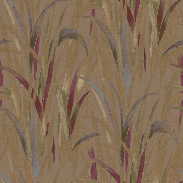 Vliesová tapeta na zeď, béžová, listy trávy, 26408, Thai, Cristiana Masi by Parato
