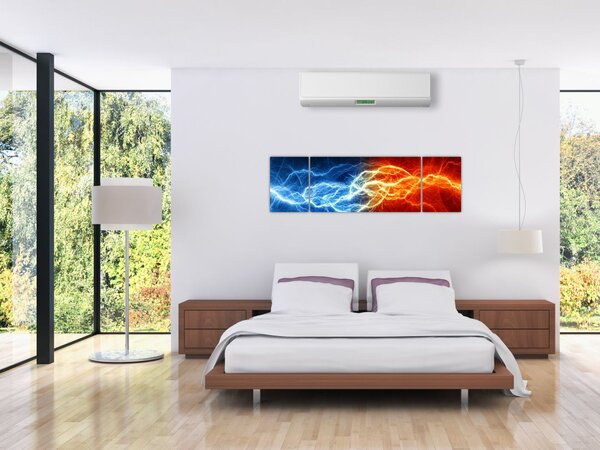 Obraz elektrického napětí (170x50 cm)