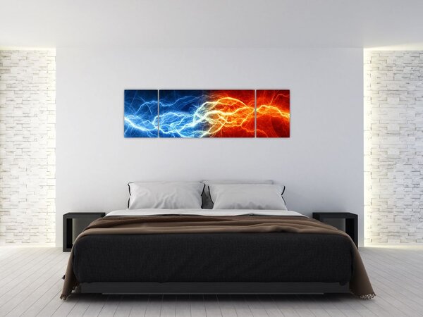 Obraz elektrického napětí (170x50 cm)