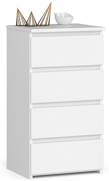 Ak furniture Komoda CL4 40 cm bílá
