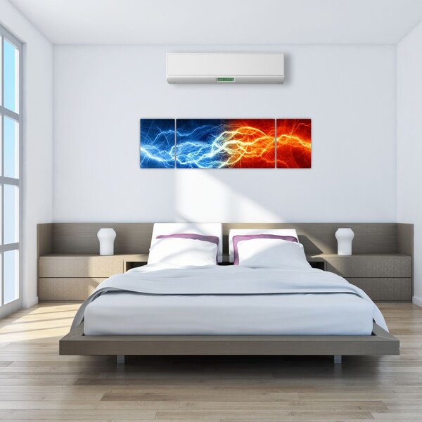 Obraz elektrického napětí (170x50 cm)