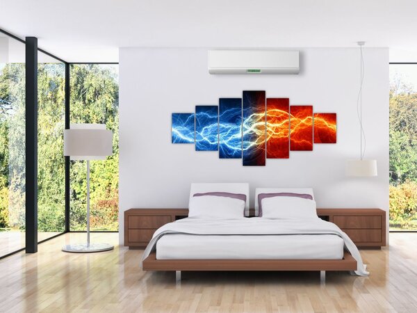 Obraz elektrického napětí (210x100 cm)