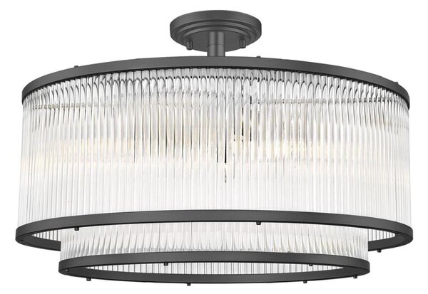 Zuma Line C0528-06H-P7AC - Lustr na tyči SERGIO 6xE14/60W/230V černá