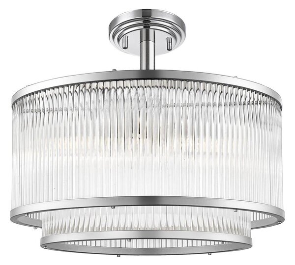 Zuma Line C0528-05H-F4AC - Lustr na tyči SERGIO 5xE14/60W/230V chrom