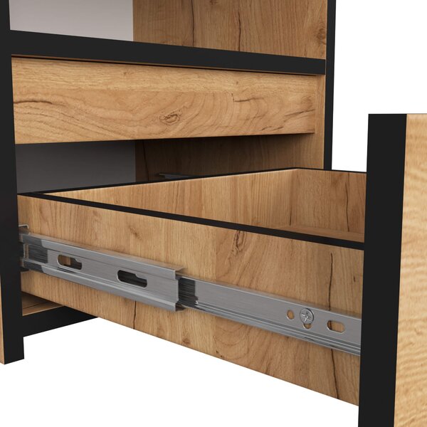 Ak furniture Noční stolek CL1 40 cm dub craft