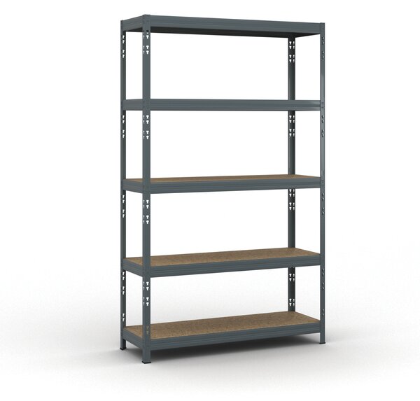 Policový regál 1966x1200x400 mm, nosnost 280kg