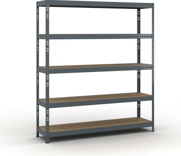 Policový regál 1786x1600x400 mm, nosnost 350kg