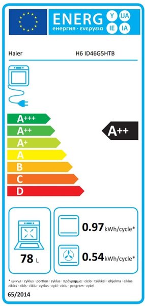 Haier H6ID46G5HTB Vestavná trouba