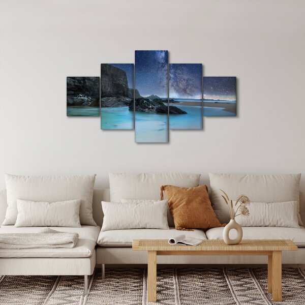 Obraz pláže (125x70 cm)