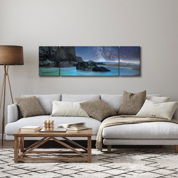 Obraz pláže (170x50 cm)