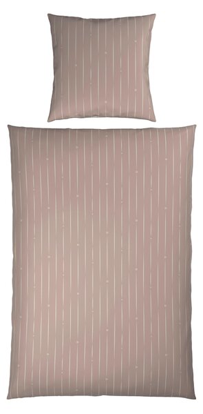 OBOUSTRANNÉ POVLEČENÍ, satén, béžová, 135/200 cm Dieter Knoll - Online Only povlečení, Online Only