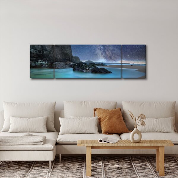 Obraz pláže (170x50 cm)