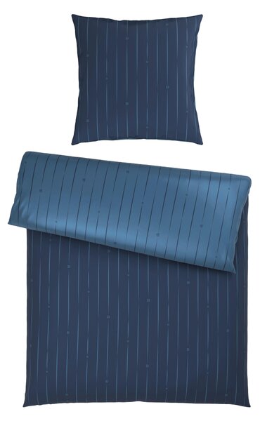 OBOUSTRANNÉ POVLEČENÍ, satén, modrá, 155/220 cm Dieter Knoll - Online Only povlečení, Online Only