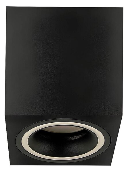 Rabalux 71163 - Bodové svítidlo KOBALD 1xGU10/25W/230V hranatý černá