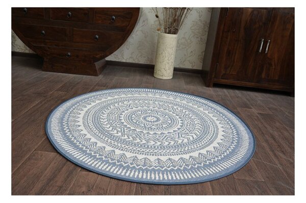 Koberec SIZAL FLAT kruh 48695/591 Vitráž
