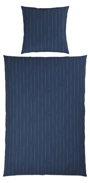 OBOUSTRANNÉ POVLEČENÍ, satén, modrá, 155/220 cm Dieter Knoll - Online Only povlečení, Online Only