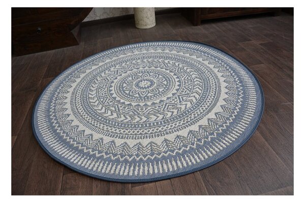 Koberec SIZAL FLAT kruh 48695/591 Vitráž