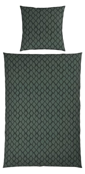 OBOUSTRANNÉ POVLEČENÍ, satén, zelená, 155/220 cm Dieter Knoll - Online Only povlečení, Online Only