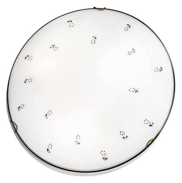 Kolarz 731.11.4.70 - Stropní svítidlo NONNA 1xE27/60W/230V pr. 30 cm zelená