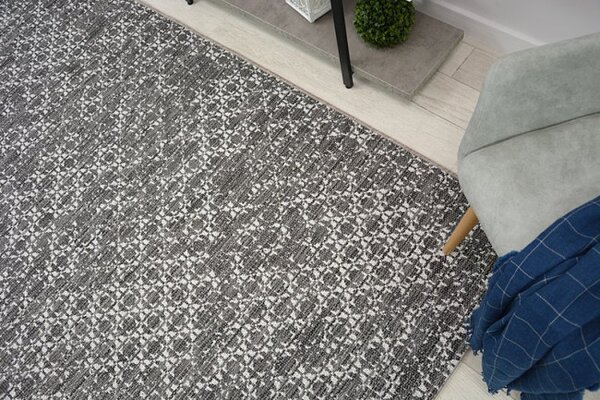 Koberec SIZAL LOFT 21145 BOHO sloní kost / stříbrný / šedý
