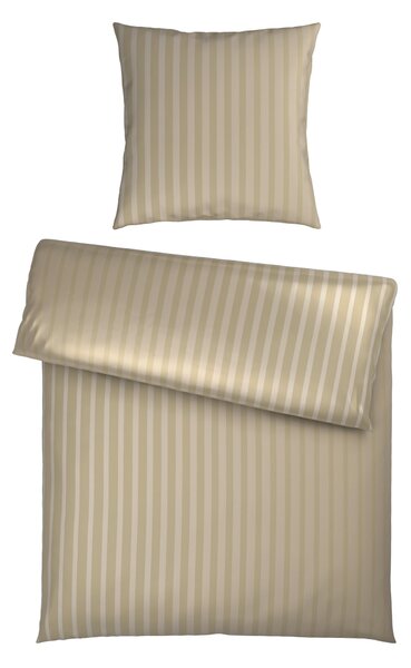 POVLEČENÍ, satén, béžová, 135/200 cm Dieter Knoll - Online Only povlečení, Online Only