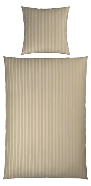 POVLEČENÍ, satén, béžová, 135/200 cm Dieter Knoll - Online Only povlečení, Online Only