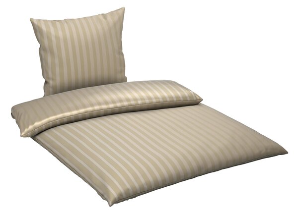 POVLEČENÍ, satén, béžová, 135/200 cm Dieter Knoll - Online Only povlečení, Online Only