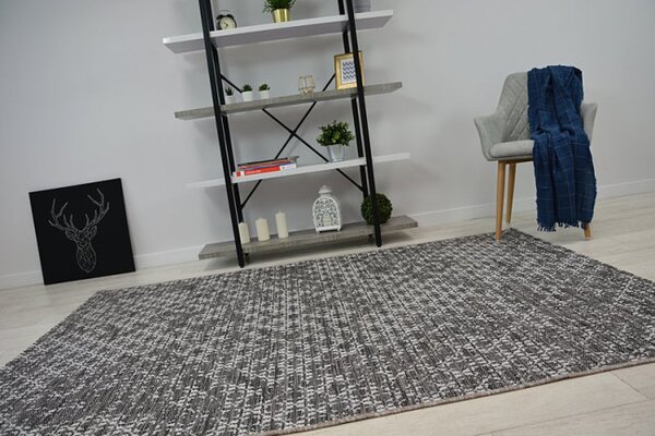 Koberec SIZAL LOFT 21145 BOHO sloní kost / stříbrný / šedý