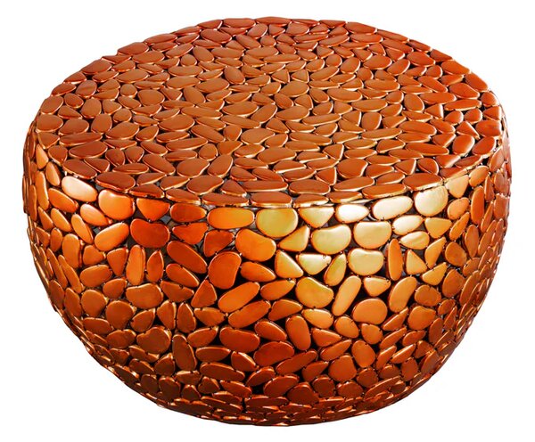 Konferenční stolek STONE MOSAIC 72 CM měděný Nábytek | Obývací pokoj | Konferenční stolky | Kulaté