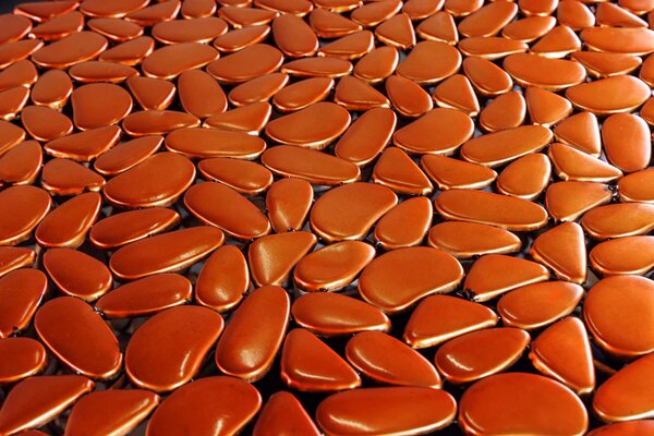 Konferenční stolek STONE MOSAIC 72 CM měděný Nábytek | Obývací pokoj | Konferenční stolky | Kulaté