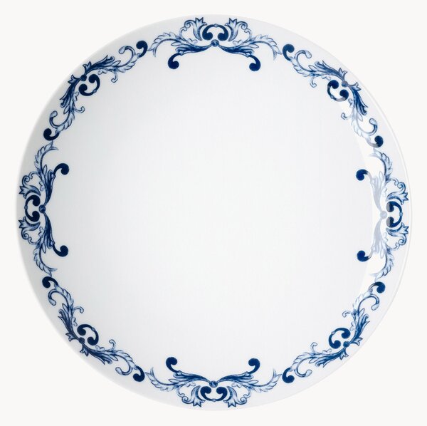 Sada porcelánových mělkých talířů True Blue, 6 dílů