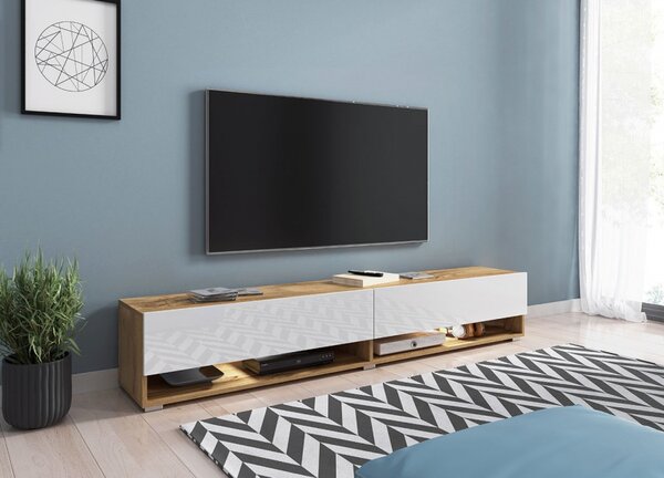 TV stolek Adenik 180, Barva: černý grafit, Osvětlení: bez osvětlení 5903211138669