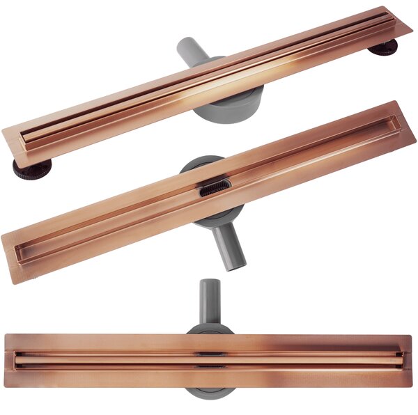 Odtokový žlab REA Neox Slim pro Brushed Copper 70
