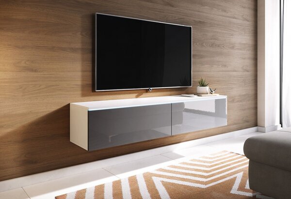 TV stolek Dlone 140, Barva: černý grafit, Osvětlení: bez osvětlení 5903211316715