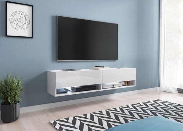 TV stolek Adenik 140, Barva: wotan, Osvětlení: osvětlení LED RGB - barevné 5902928361636