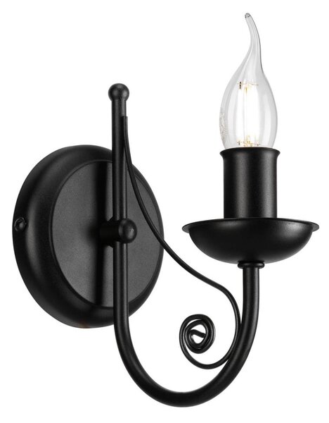 Nástěnná lampa DONATO 1xE14/40W/230V černá