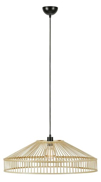 Markslöjd 108783 - Lustr na lanku TAPA 1xE27/40W/230V béžová/bambus