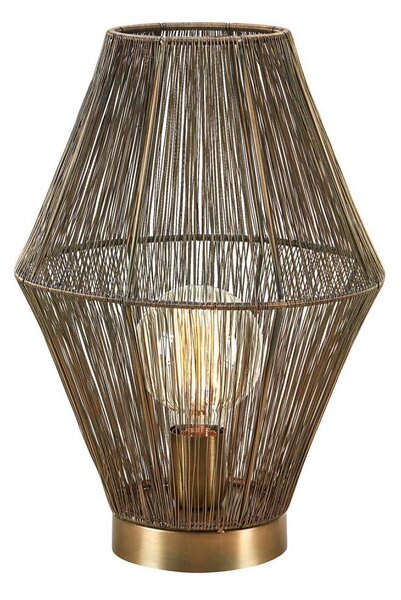 Markslöjd 108665 - Stolní lampa CASA 1xE27/40W/230V mosaz